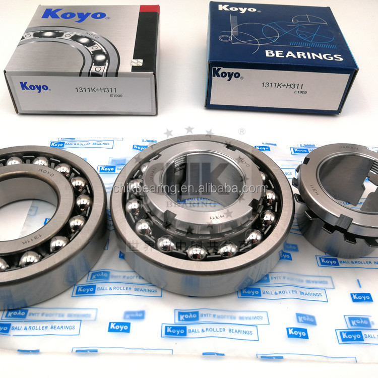 1217K + H217 Self-aligning Ball Bearings with Adapter Sleeve