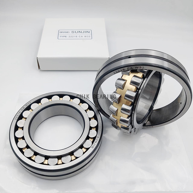 22206 22207 CA-W33 22210E 22212E Chinese Factory CHIK Spherical Roller Bearing Bulk Supply 
