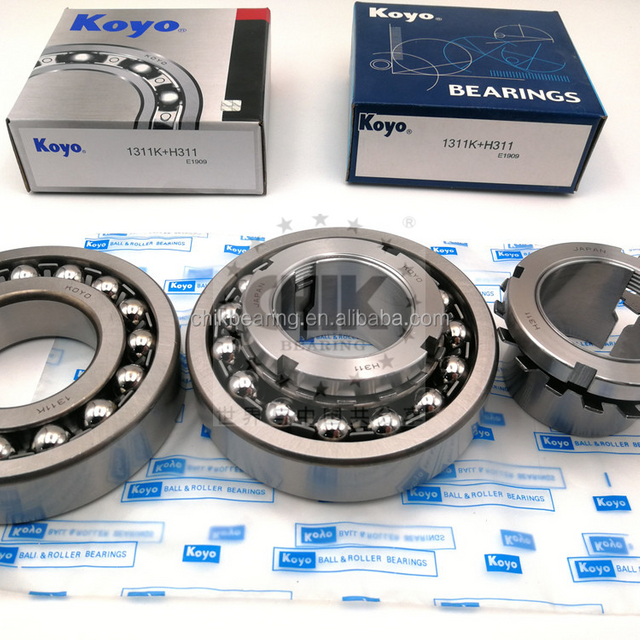 2222K + H322 Self-aligning Ball Bearings with Adapter Sleeve