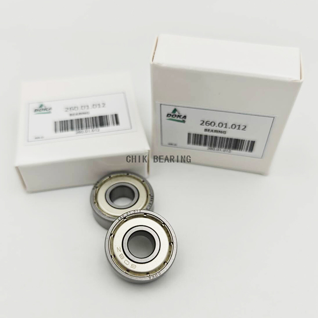 Custom logo 608Z 6200RS 6203RS 6205RS Deep groove ball bearings in large stock