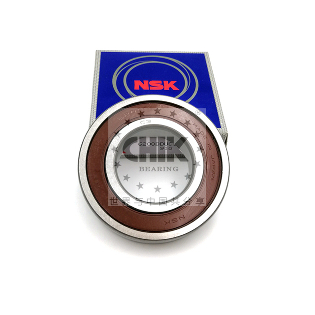 NSK Electric 6208DDU Appliance Bearing Chrome Steel GCR15 Deep Groove Ball Bearing