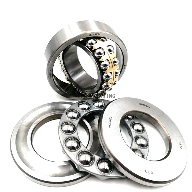 2213KM 8256 8320H 8330 one-way thrust ball bearings supplied directly from factory with brass bronze cages