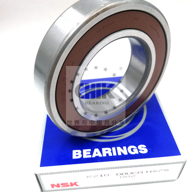 NSK 6210DDUCar Rear Wheel Bearing Bearing Steel Deep Groove Ball Bearing