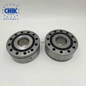 CNC Lathe Ball Screw Support Bearing ZKLF2575-2RS 25x75x28mm Double Row Axial Angular Contact Ball Bearing With Mounting Flange