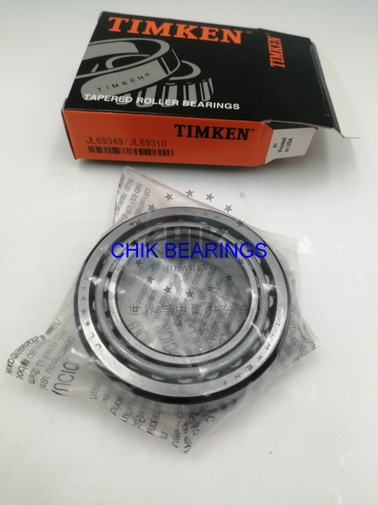 Timken JL69349/JL69310 Tapered Roller Bearing 38x63x17mm Wheel Hub Trailer Bearing
