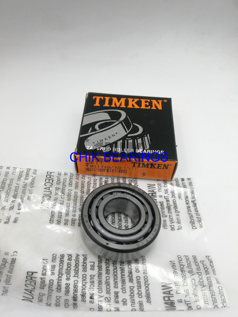 Timken SET1 Wheel Bearing LM11749/LM11710 17.46x39.88x13.84mm Outer Front Rear