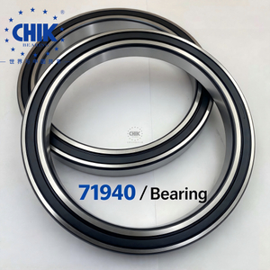 Light Preload Available 71940-2RS Bearing 200×280×38mm Single Row Angular Contact Low Vibration for High Precision Spindle