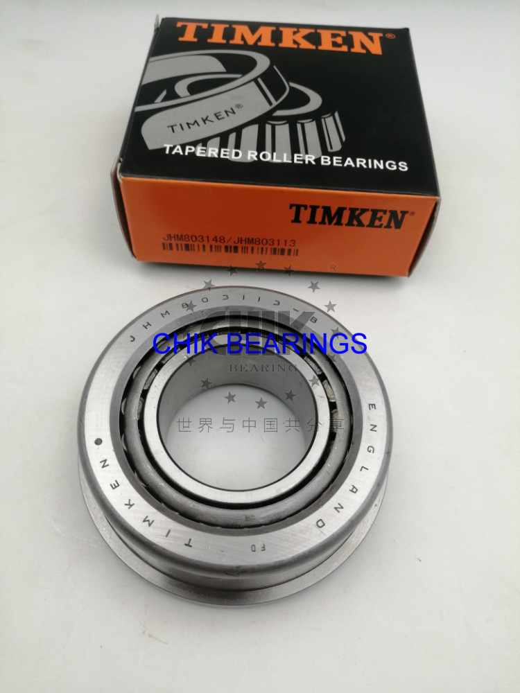 JHM803148/JHM803113 Tapered Roller Bearing 45x90x32mm Flanged Cup