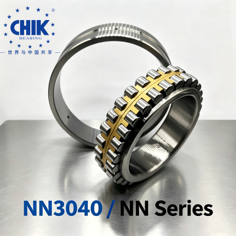 200×310×82 Mm NN3040 Cylindrical Roller Bearing, Roller Guided, Brass Cage, W33, for Large Machining Spindle