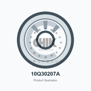 10Q30207A 37x72x18.25 K01 Tapered Roller Gearbox Bearing